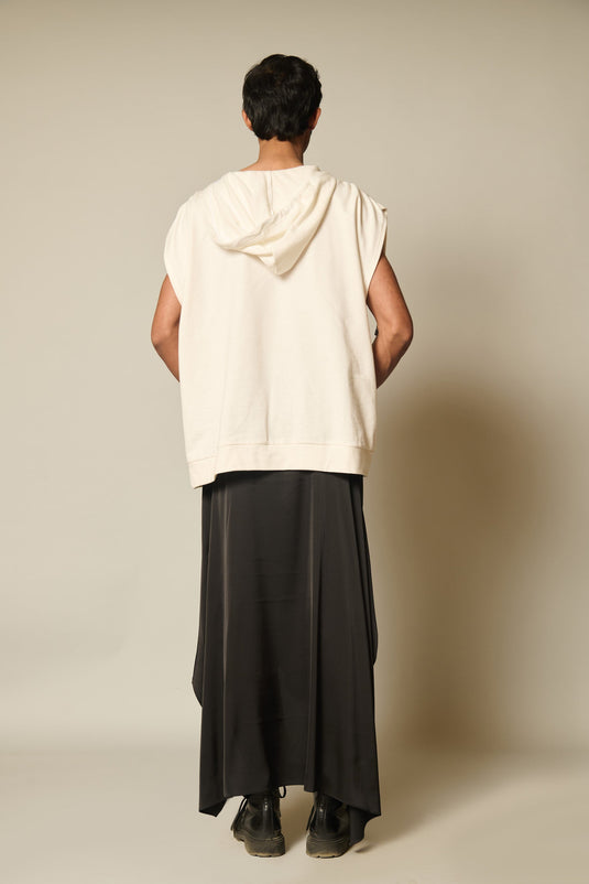 Checkmate Black overlay skirt-pants