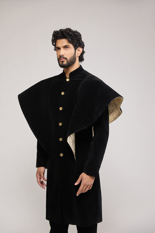 Unapologetic structural sherwani