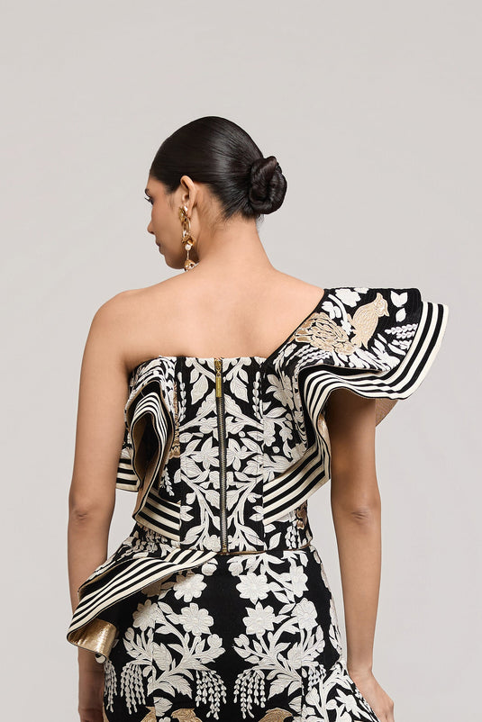 Unapologetic applique corset