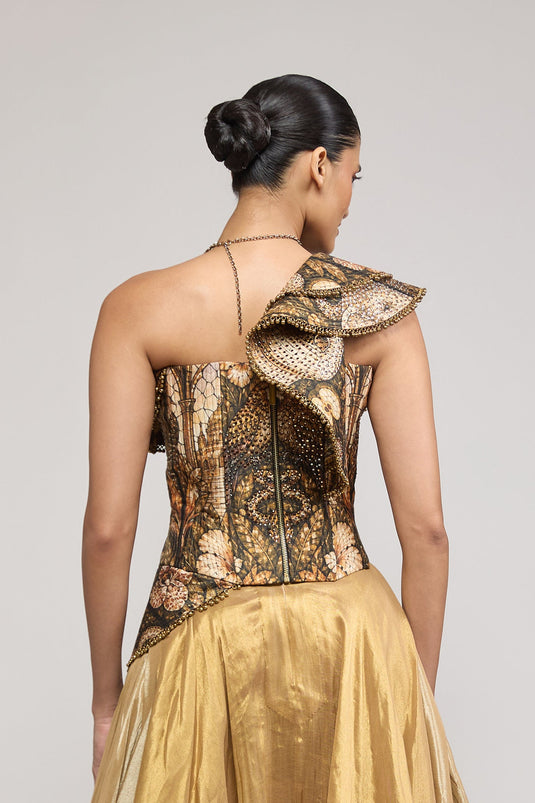Unapologetic wildlife structural corset