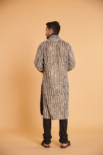 Load image into Gallery viewer, Pewter bling bling checkered traditional casual drape