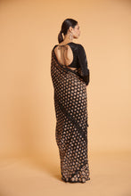 Load image into Gallery viewer, Noir gilded honeycomb bling bling classic drape