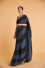 Load image into Gallery viewer, Noir navy striped classic drape