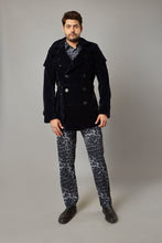 Load image into Gallery viewer, Neo-Luxe Combat Trench Navy Him