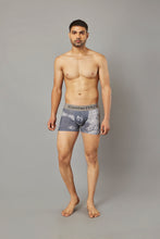 Load image into Gallery viewer, Charcoal Kaleidoscope Boxer Brief