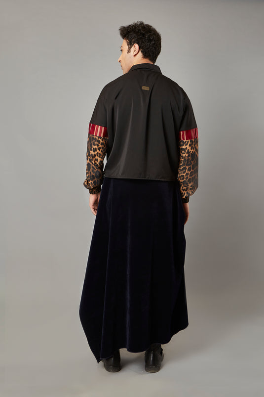 Ultra-Luxe Combat Skirt Black Him